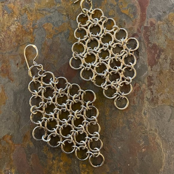 3 Pairs Silver Earrings - Picture 1 of 3